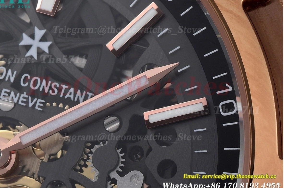 Dial 41mm Overseas GDF Skeleton RG RG 6000V A7500 1205